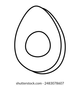 Eine schöne Design-Ikone der Avocado 

