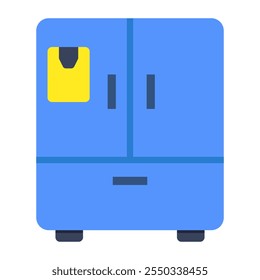 A beautiful design icon of cabinet