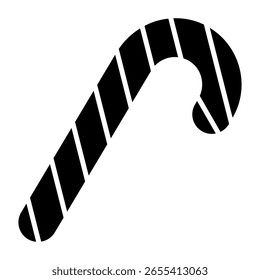 A beautiful design icon of candy cane