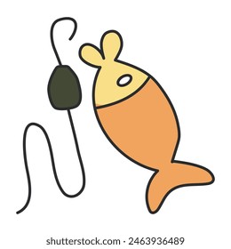 Eine schöne Design-Ikone des Fischhakens

