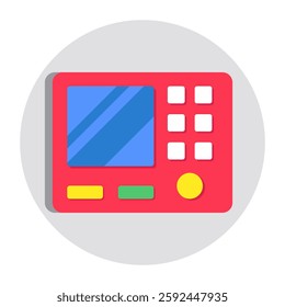 A beautiful design icon of gamepad