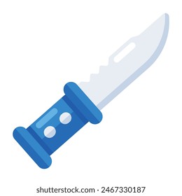 A beautiful design icon of knife