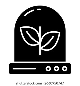 Un hermoso icono de diseño de hojas