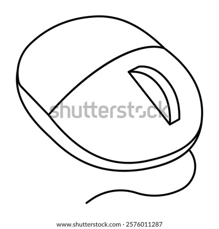 A beautiful design icon of mouse