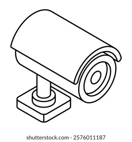 A beautiful design icon of security camera