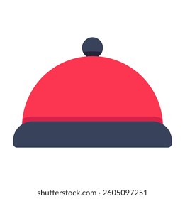 A beautiful design icon of serving dish