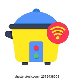 A beautiful design icon of smart Instantpot