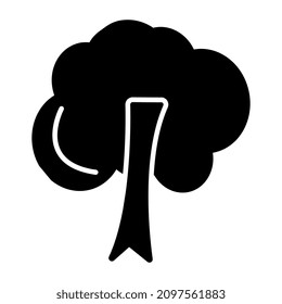 A beautiful design icon of tree


