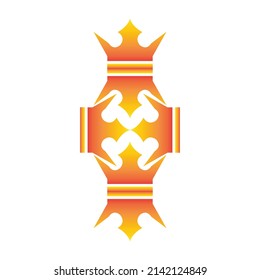 A beautiful design made with gradient crowns