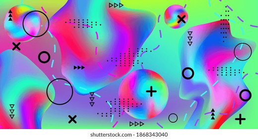 Hermoso afiche de diseño 3d, gran diseño para cualquier propósito. El concepto de estilo minimalista. Fondo colorido y abstracto. Los graduados agitan el fondo musical.