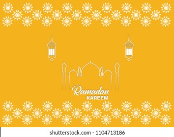 Beautiful Design for Ramadan Kareem