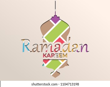 Beautiful Design for Ramadan Kareem