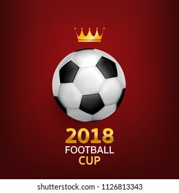 Beautiful design template of football background. element for design cards, invitations. Poster soccer template