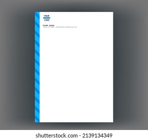 Beautiful design for the title page. Editable EPS10 template.