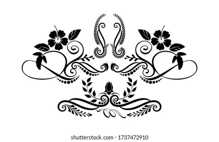 Beautiful designs of various flower shapes combined with various ornaments, shapes, symbols and colors produce unique works that are suitable for print and digital purposes
