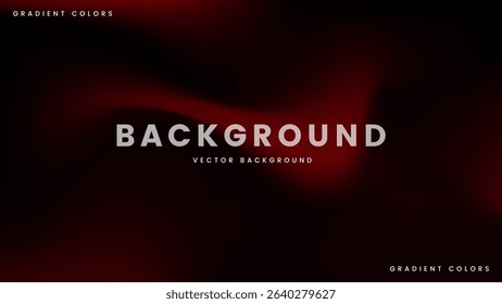 Beautiful digital black red background with gradient lighting effect perfect for luxury designs, invitations, posters, Elegant and versatile for any creative project
