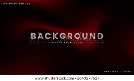Beautiful digital black red background with gradient lighting effect perfect for luxury designs, invitations, posters, Elegant and versatile for any creative project