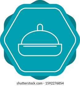 Beautiful Dinner Line Vector Icon