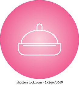 Schönes Vector Icon für das Abendessen