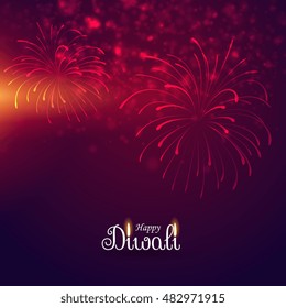 beautiful display of firework celebration