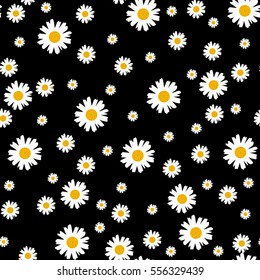 Beautiful ditsy floral seamless background