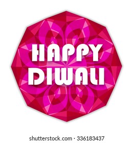 Beautiful Diwali Festival abstract Designs with  floral