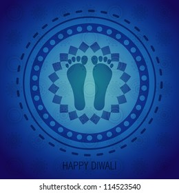 beautiful diwali vector background with space for your text