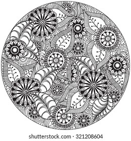 42,945 Zentangle circle Images, Stock Photos & Vectors | Shutterstock