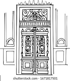 Door Sketch Images, Stock Photos & Vectors | Shutterstock