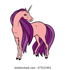 beautiful drawing of unicorn