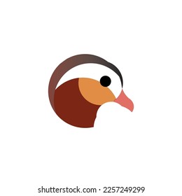 The Beautiful Duck Head is a symbol of the natural beauty and grace of a duck. Appear smooth and beautiful, with natural colors that reinforce the impression of naturalness. Pastel and soft colors giv