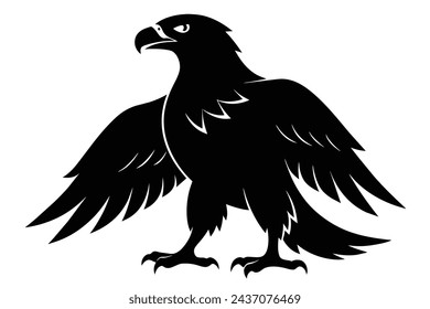 A beautiful eagle  Portrait  vector illustration artwork 