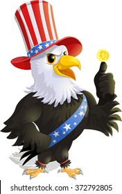 beautiful eagle for President's Day