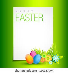 beautiful easter design with space for your text