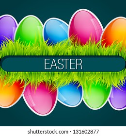 beautiful easter design with space for your text