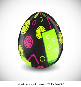 Beautiful Easter Egg Vector Illustration EPS10