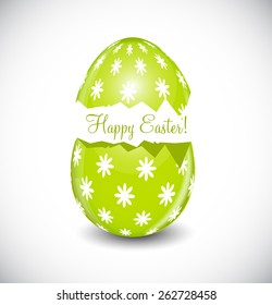 Beautiful Easter Egg Vector Illustration EPS10