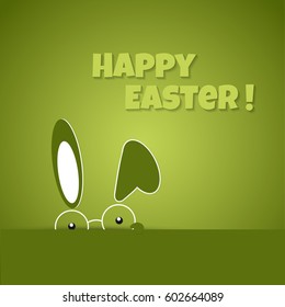 Beautiful Easter greeting or Illustration, Easter elements.