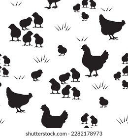 Beautiful Easter pattern. Fully editable vector.