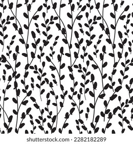 Beautiful Easter pattern. Fully editable vector.