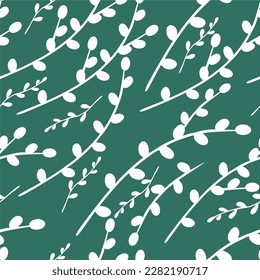 Beautiful Easter pattern. Fully editable vector.