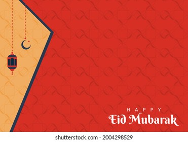 Beautiful Eid ul Adha luxury Red background