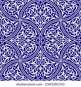 Hermosa Elegancia Uzbekistán Patrón Floral Sin Marea. Fondo Islámico Tradicional para imprimir en un libro de colorear de producto o adulto, página de colorear. Decoración clásica retro y elementos arquitectónicos. Vivir