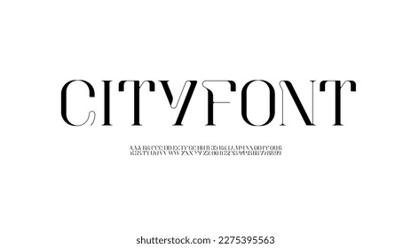 Beautiful elegant alphabet serif font, classic lettering perfect for logotypes, wedding invitations, alcohol labels, or fashion design, set including two sets of differently written drawn letters and 