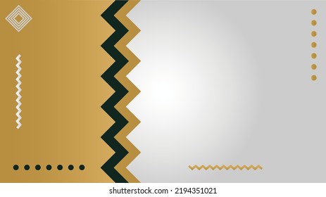 a beautiful and elegant background suitable for the background of social media posts or other promotional media. gold and silver.