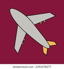 So beautiful so elegant design of airplane 