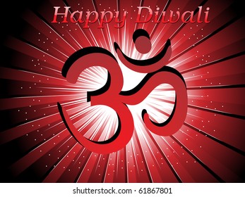 beautiful elegant diwali background, illustration