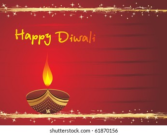 beautiful elegant diwali background, illustration