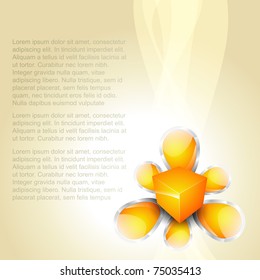 beautiful elegant eps10 vector artwork
