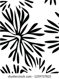 Beautiful elegant floral decorative nature vector pattern shape design for many creative ideas